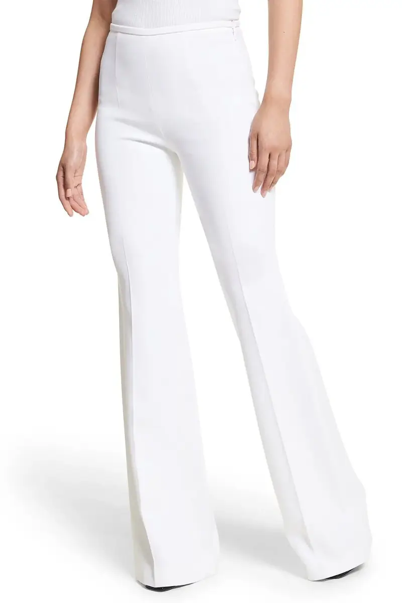 Michael Kors Collection Brooke Pant - Optic | Thumbnail 2