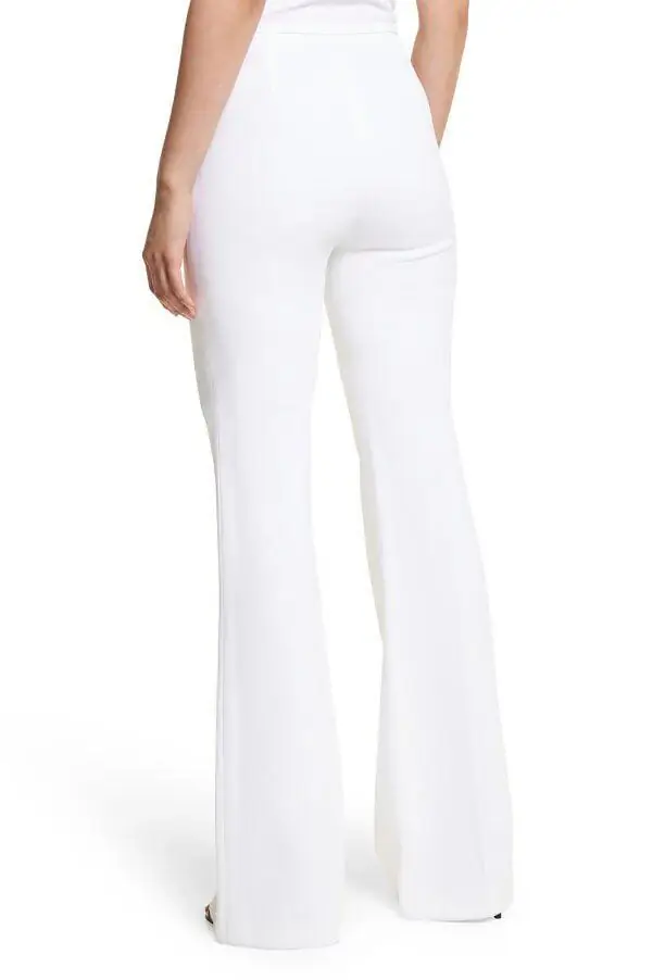 Michael Kors Collection Brooke Pant - Optic | Thumbnail 3