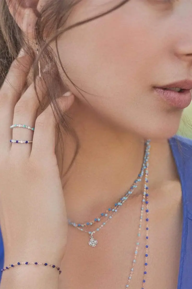 Gigi Clozeau Classic Gigi Bracelet - 6.7in - Blue | Thumbnail 2