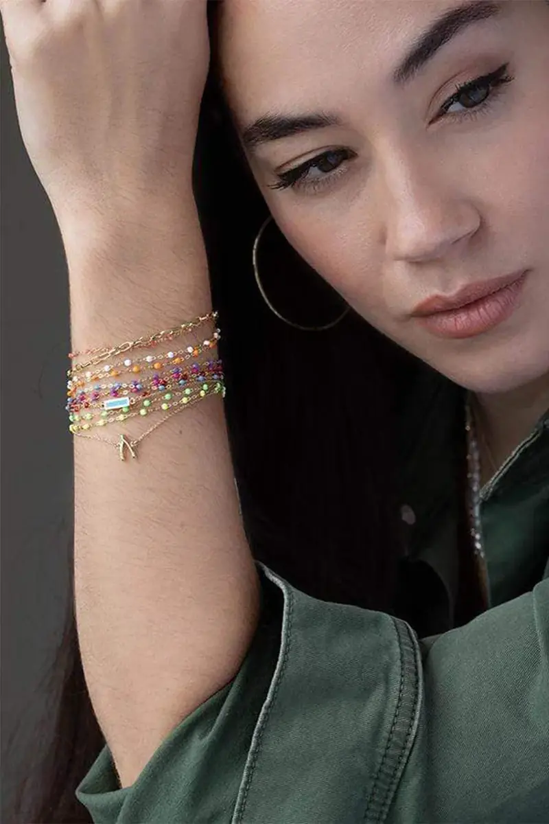 Gigi Clozeau Classic Gigi Bracelet - 6.7in - Mandarine | Thumbnail 2 Gigi Clozeau Classic Gigi Bracelet - 6.7in - Mandarine | Thumbnail 2