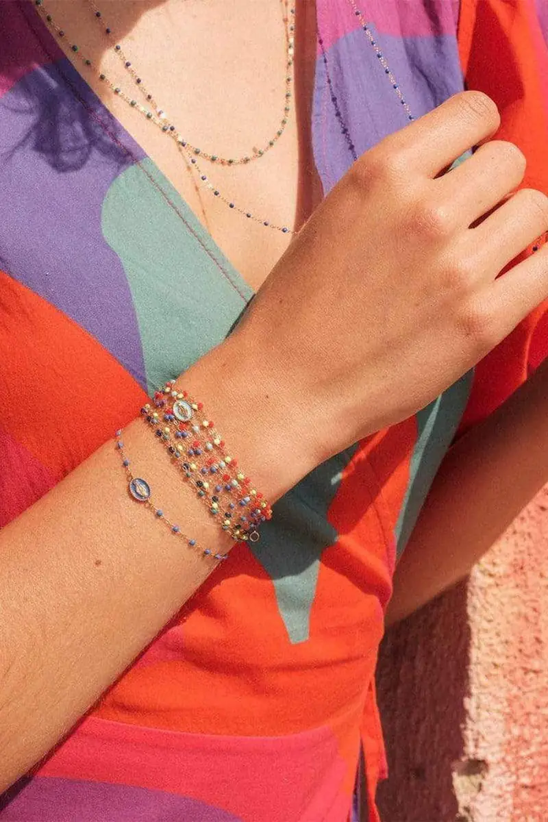 Gigi Clozeau Classic Gigi Bracelet - 6.7in - Sky | Thumbnail 2