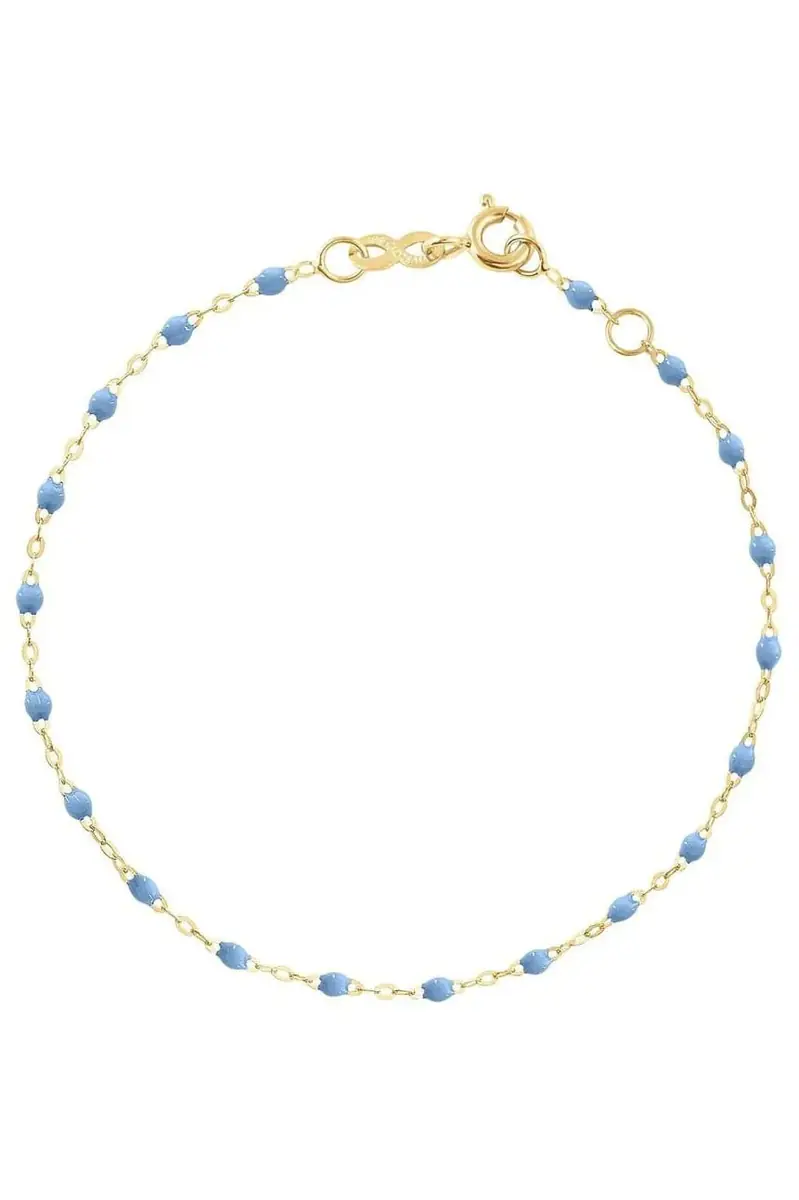 Gigi Clozeau Classic Gigi Bracelet - 6.7in - Sky | Image 1 Gigi Clozeau Classic Gigi Bracelet - 6.7in - Sky | Image 1