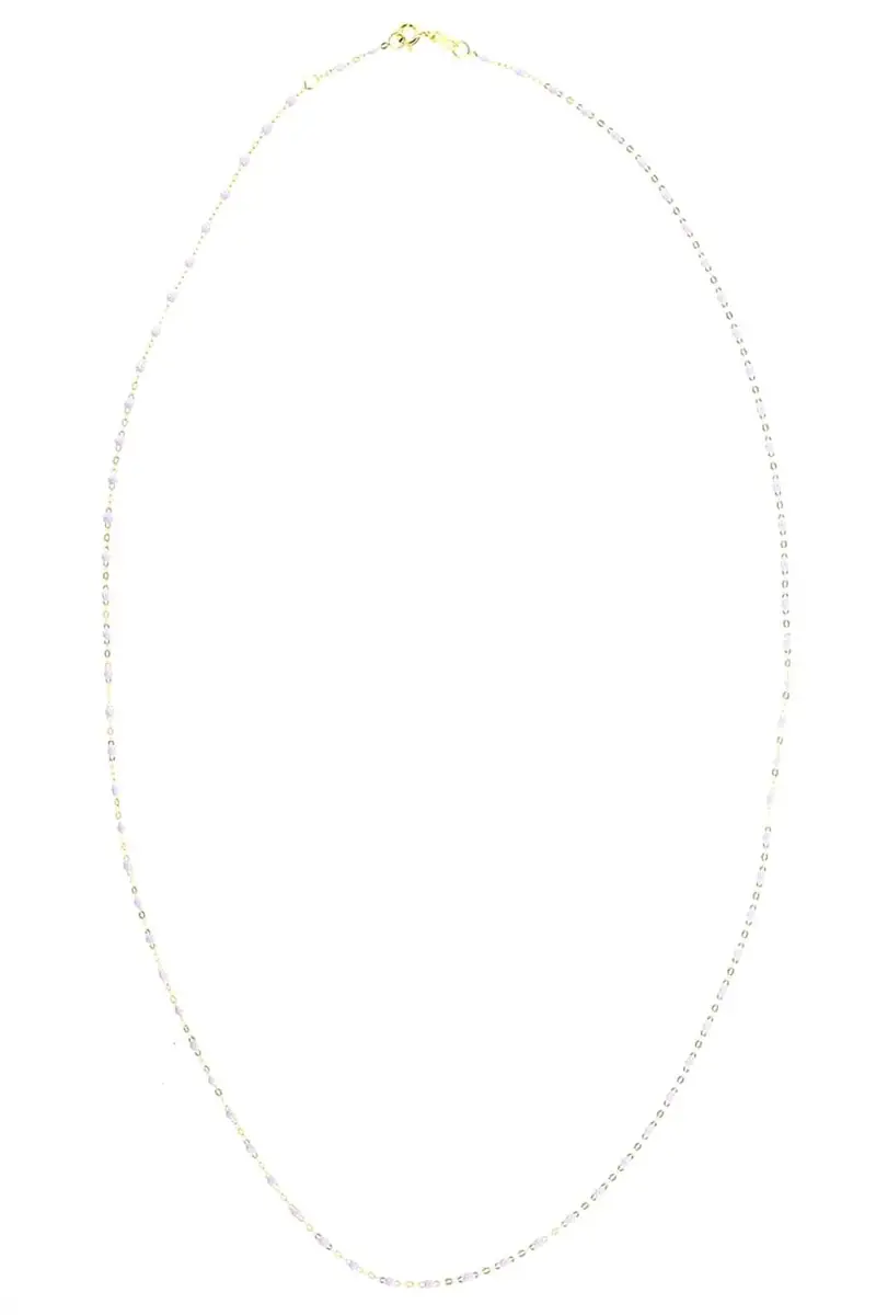 Gigi Clozeau Classic Gigi Sautoir Necklace - 24in - Liliac | Thumbnail 3 Gigi Clozeau Classic Gigi Sautoir Necklace - 24in - Liliac | Thumbnail 3