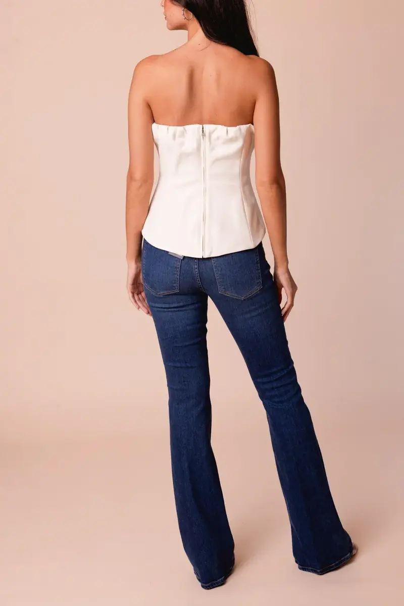 Victoria Beckham Corset Top | Thumbnail 4