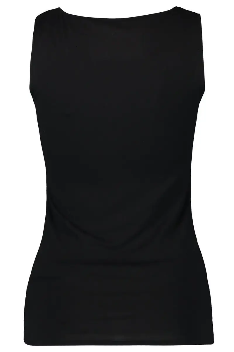 MAJESTIC FILATURES Crewneck Tank - Noir | Thumbnail 5