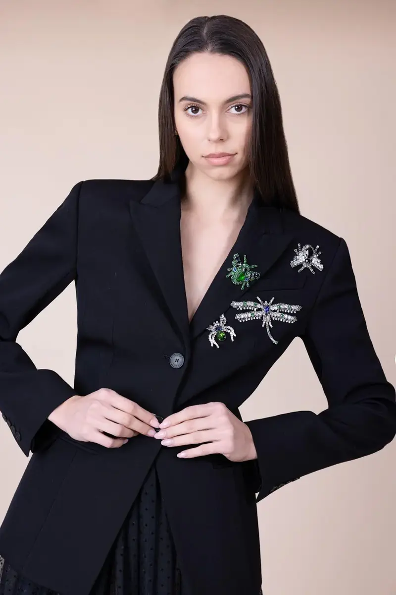 Erdem Embroidered Blazer | Thumbnail 4