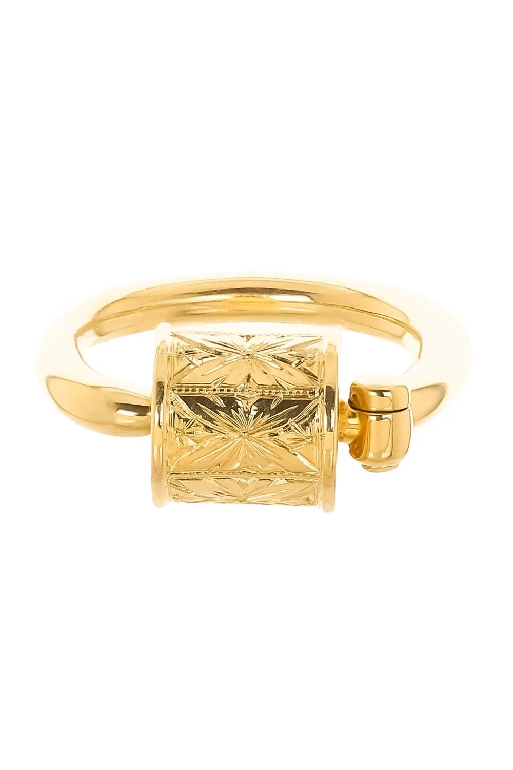 Marla Aaron Engraved Trundle Ring
