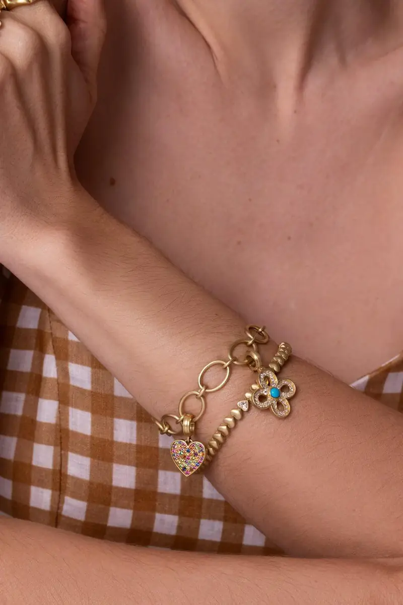 LEIGH MAXWELL Handmade Link Bracelet | Thumbnail 4 LEIGH MAXWELL Handmade Link Bracelet | Thumbnail 4