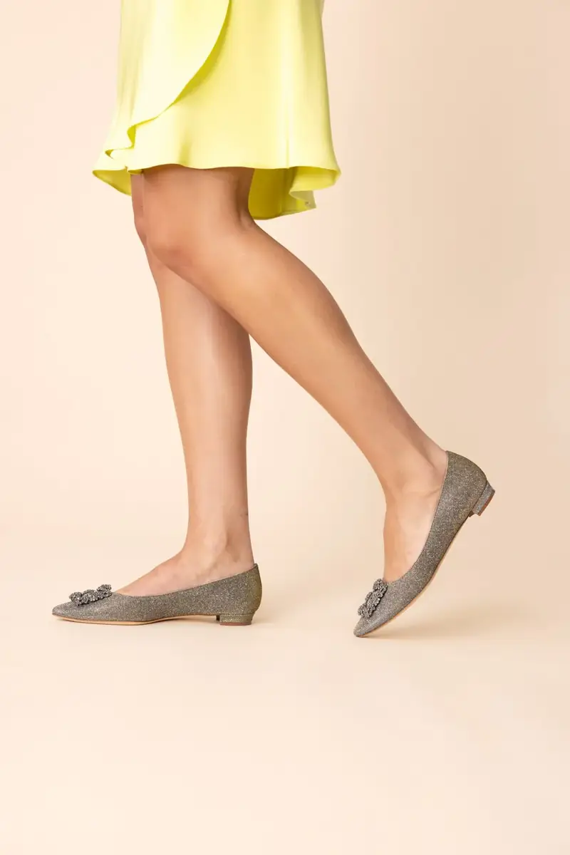 Manolo Blahnik Hangisi Flat | Thumbnail 4
