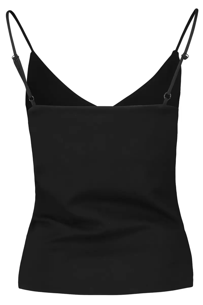 rag & bone Irina Vee Cami - Black | Thumbnail 5