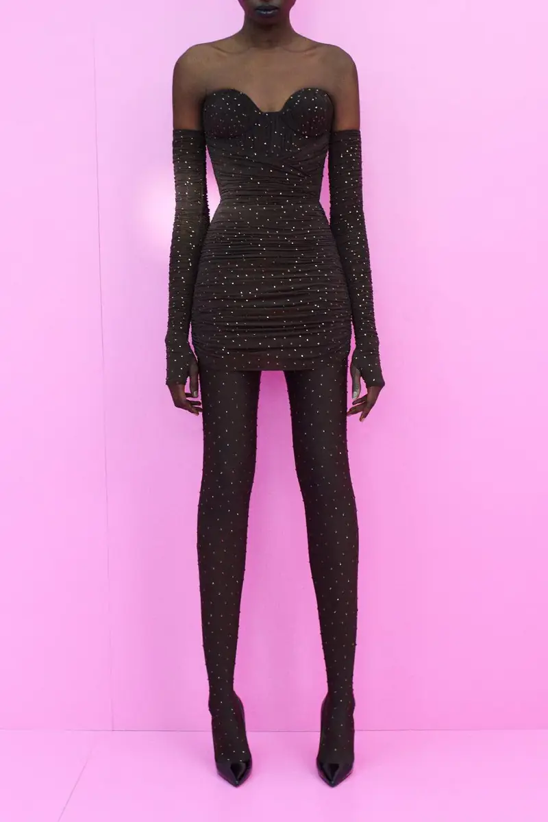 Alex Perry Koda Mini Dress | Thumbnail 2