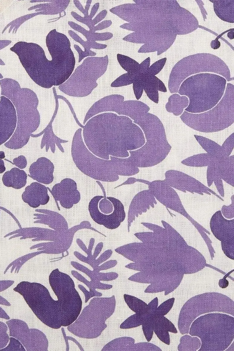 La DoubleJ Large Napkins Set Of 6 - Wildbird Viola | Thumbnail 5 La DoubleJ Large Napkins Set Of 6 - Wildbird Viola | Thumbnail 5