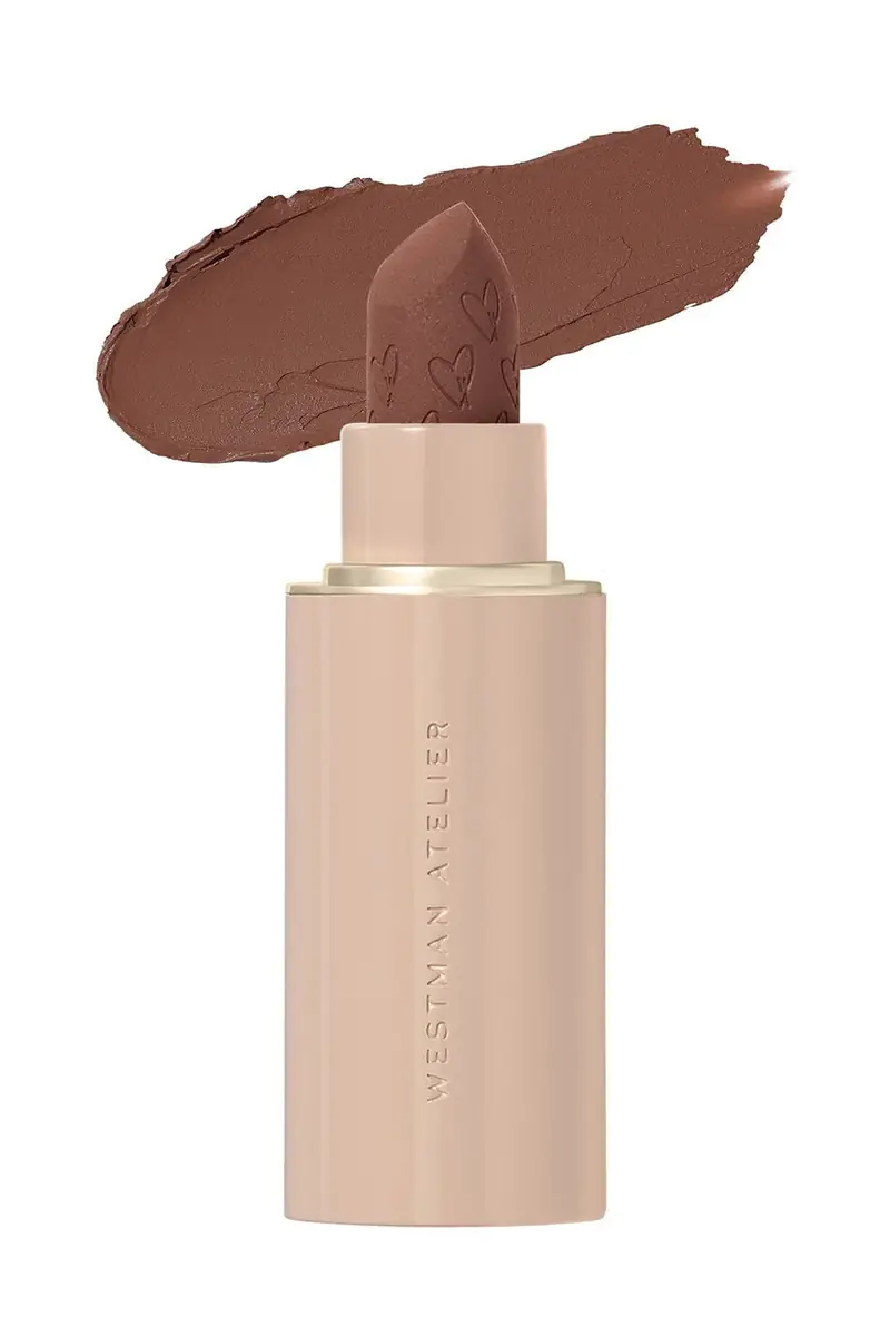 Westman Atelier Lip Suede Matte Lipstick - Rue Tawny Chestnut | Image 1 Westman Atelier Lip Suede Matte Lipstick - Rue Tawny Chestnut | Image 1
