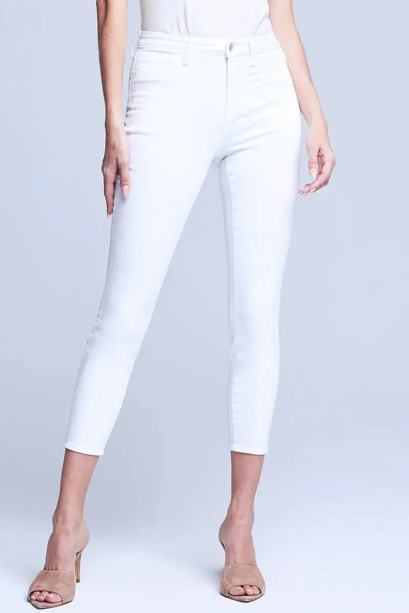 L'Agence Margot Skinny Jean - Blanc | Thumbnail 2