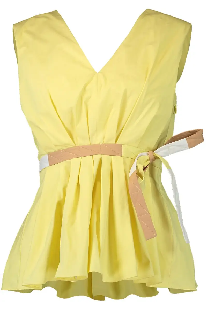 Roksanda Mariska Sleeveless V-Neck Top | Image 1 Roksanda Mariska Sleeveless V-Neck Top | Image 1