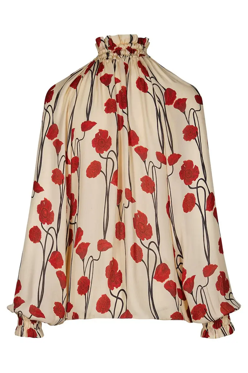 Johanna Ortiz Petalos Rojos Top | Thumbnail 5