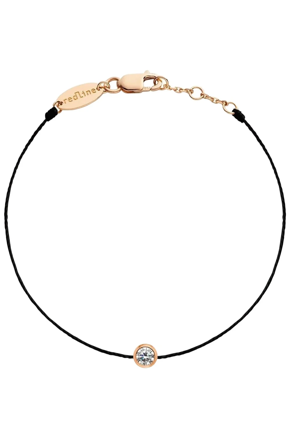 Pure Diamond Black Cord Bracelet Pure Diamond Black Cord Bracelet