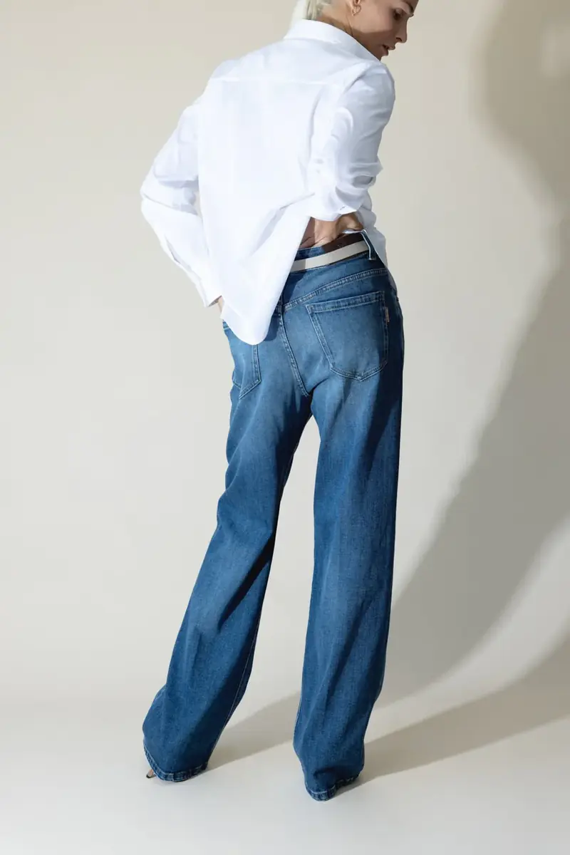 Brunello Cucinelli Shiny Trim Stretch Shirt | Thumbnail 4
