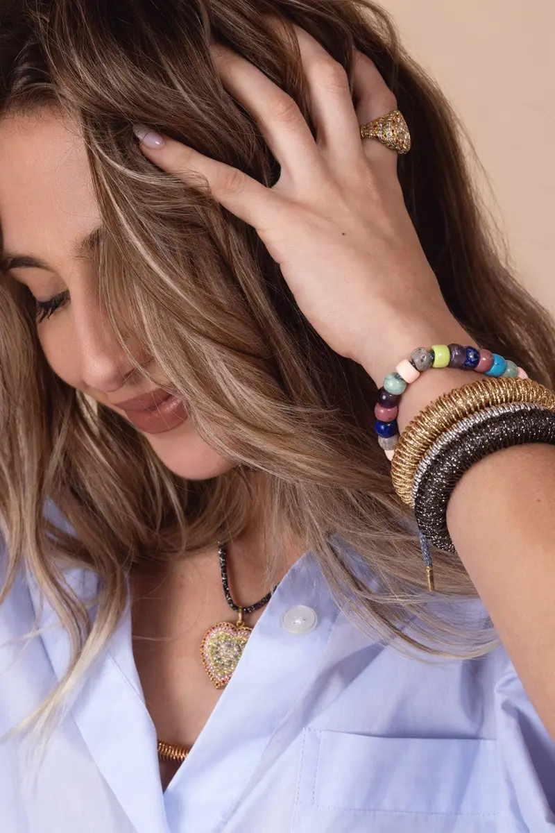 Carolina Bucci Short Forte Beads Cord | Thumbnail 4 Carolina Bucci Short Forte Beads Cord | Thumbnail 4
