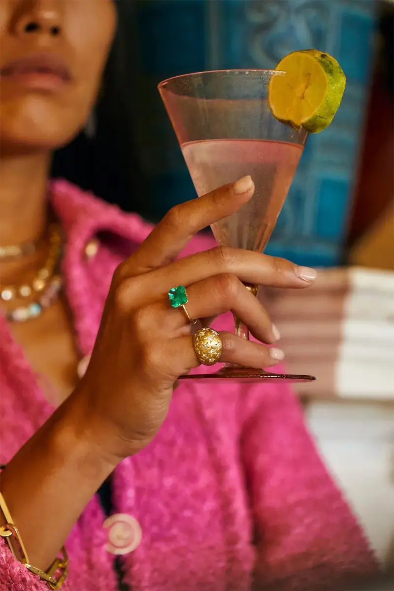 Jenna Blake Stardust Dome Ring | Thumbnail 2 Jenna Blake Stardust Dome Ring | Thumbnail 2