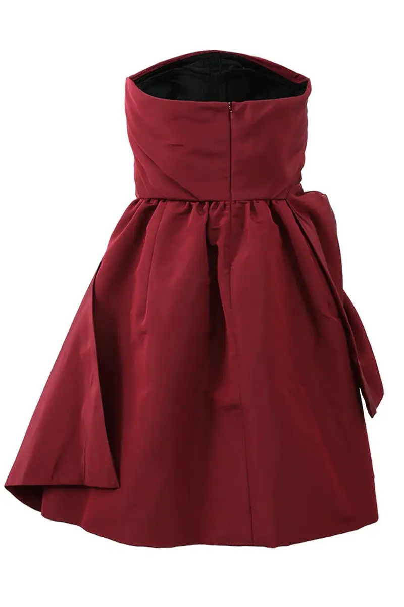 Oscar de la Renta Strapless Cocktail Dress | Thumbnail 3 Oscar de la Renta Strapless Cocktail Dress | Thumbnail 3