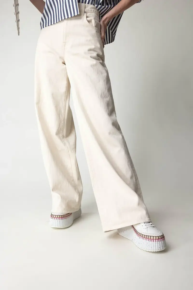 TWP Tiny Dancer Pant - Natural | Thumbnail 3