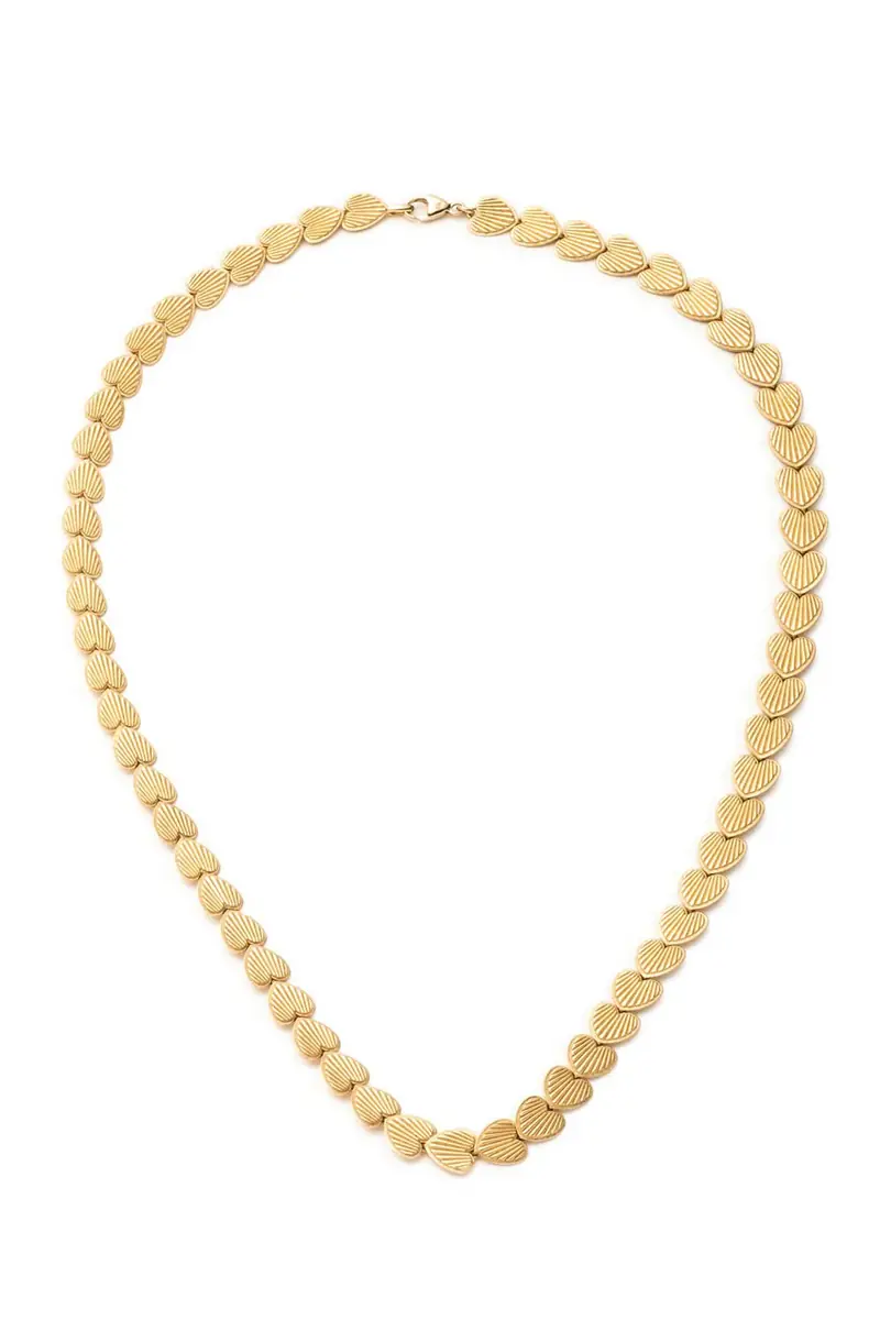 Foundrae True Love - Small Heart Token Necklace | Image 1 Foundrae True Love - Small Heart Token Necklace | Image 1