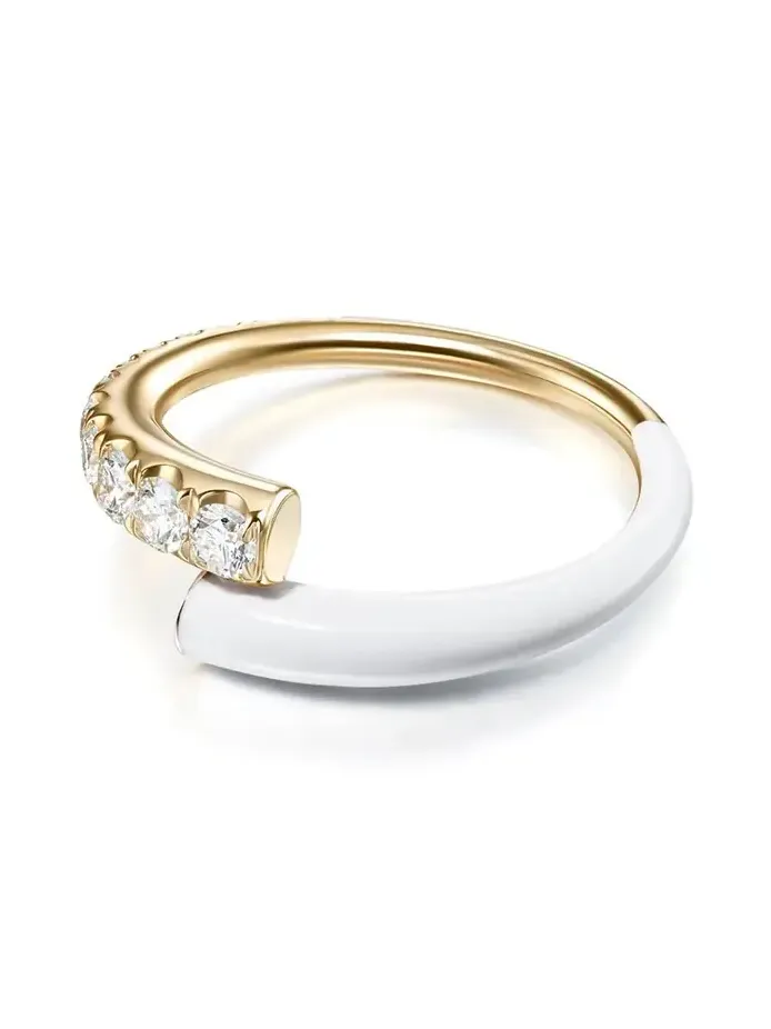 White Diamond Lola Ring White Diamond Lola Ring