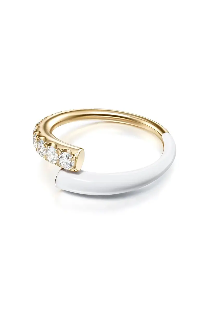 White Diamond Lola Ring