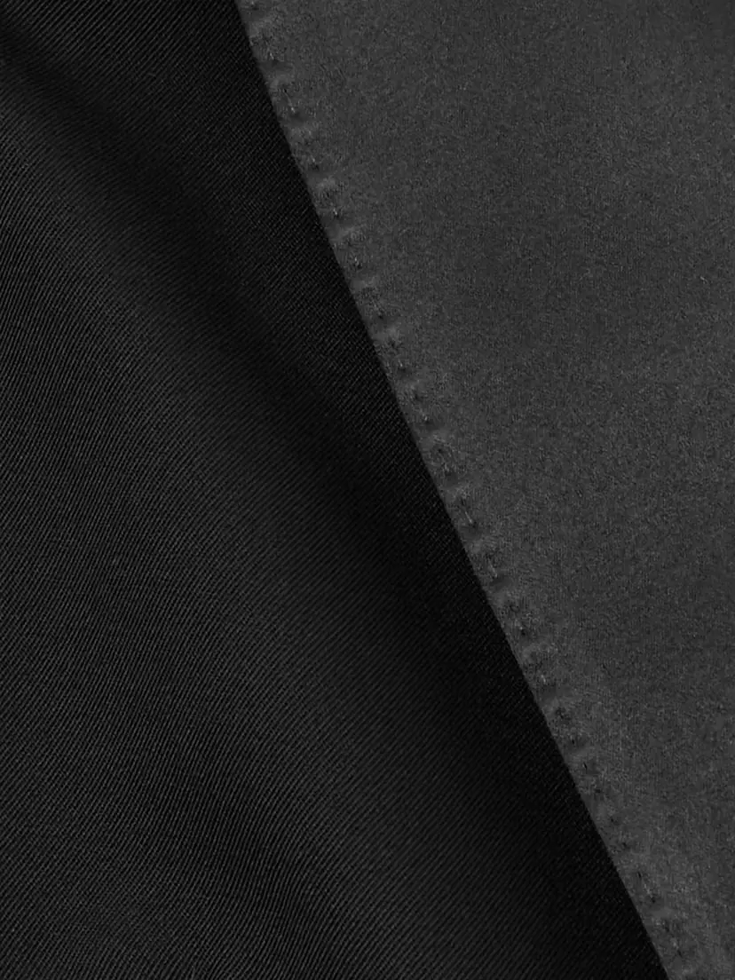 Dolce & Gabbana Cropped Satin-trimmed Wool-blend Gabardine Blazer | Thumbnail 6 Dolce & Gabbana Cropped Satin-trimmed Wool-blend Gabardine Blazer | Thumbnail 6