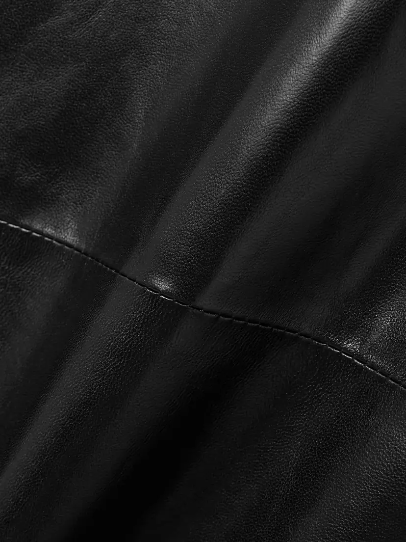 Khaite Winler Gathered Leather Maxi Skirt | Thumbnail 6 Khaite Winler Gathered Leather Maxi Skirt | Thumbnail 6