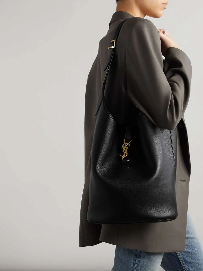 Saint Laurent Le 5 À 7 Textured-leather Tote | Thumbnail 2 Saint Laurent Le 5 À 7 Textured-leather Tote | Thumbnail 2