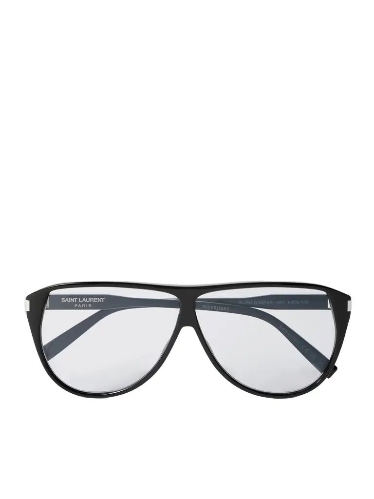 Saint Laurent Eyewear Aviator-style Acetate Sunglasses | Image 1 Saint Laurent Eyewear Aviator-style Acetate Sunglasses | Image 1