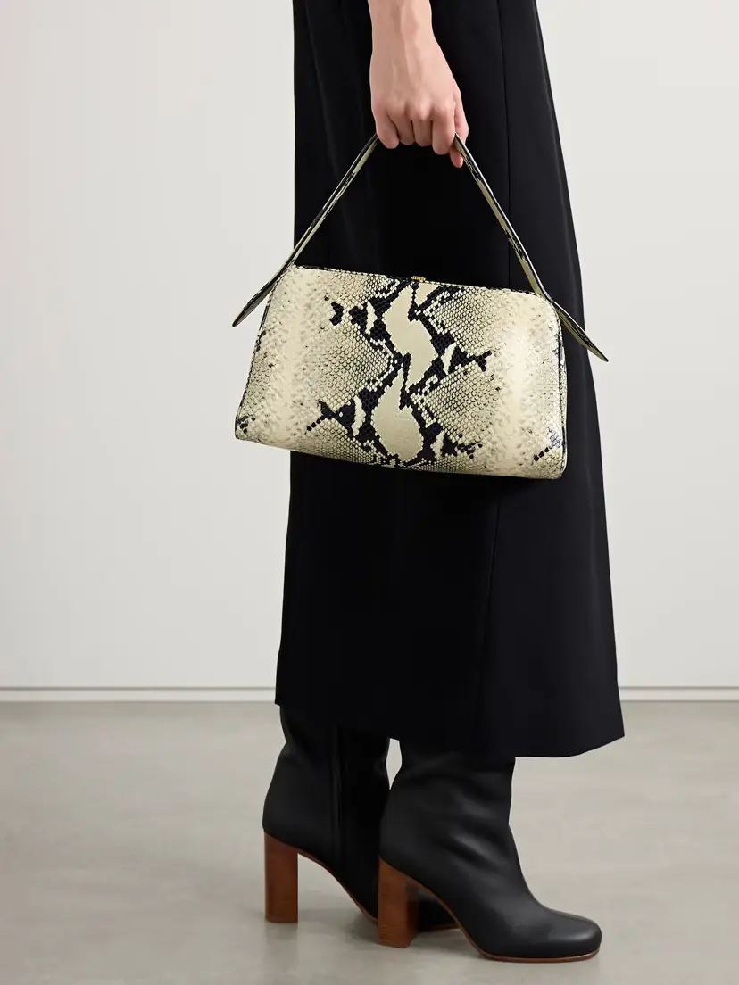 Khaite Cate Snake-effect Leather Tote | Thumbnail 2 Khaite Cate Snake-effect Leather Tote | Thumbnail 2