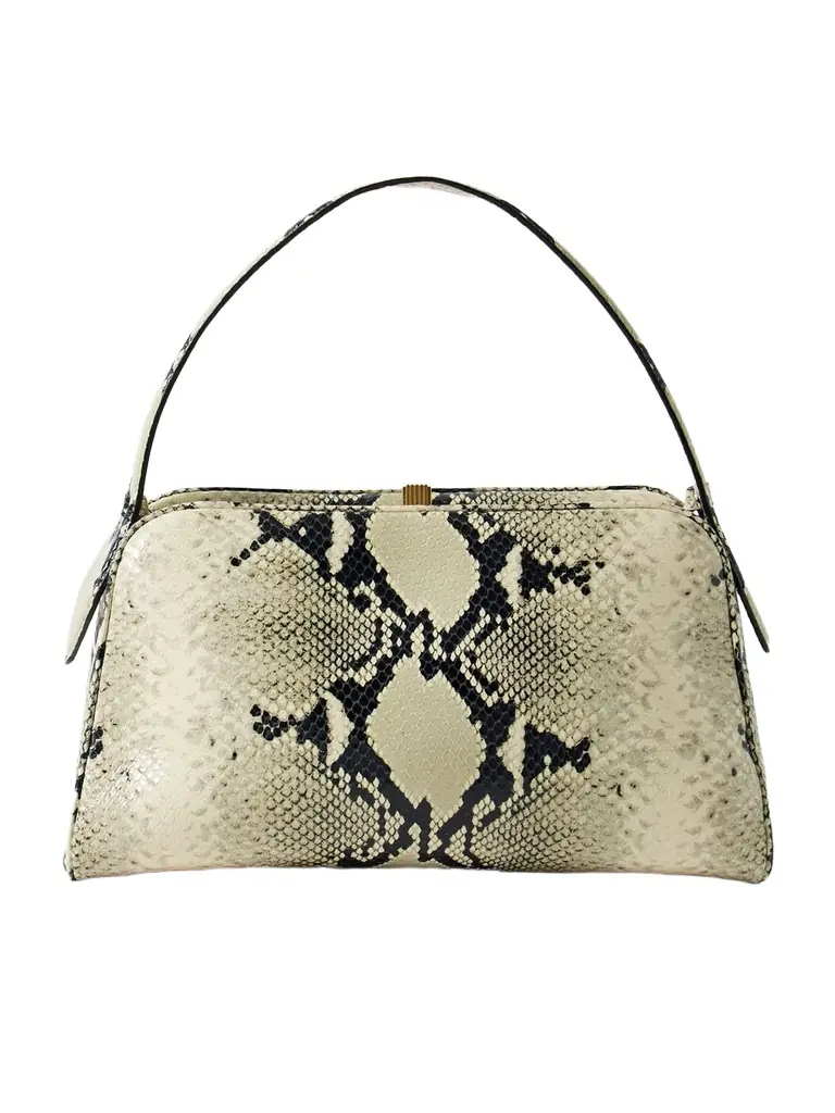 Khaite Cate Snake-effect Leather Tote | Thumbnail 1 Khaite Cate Snake-effect Leather Tote | Thumbnail 1