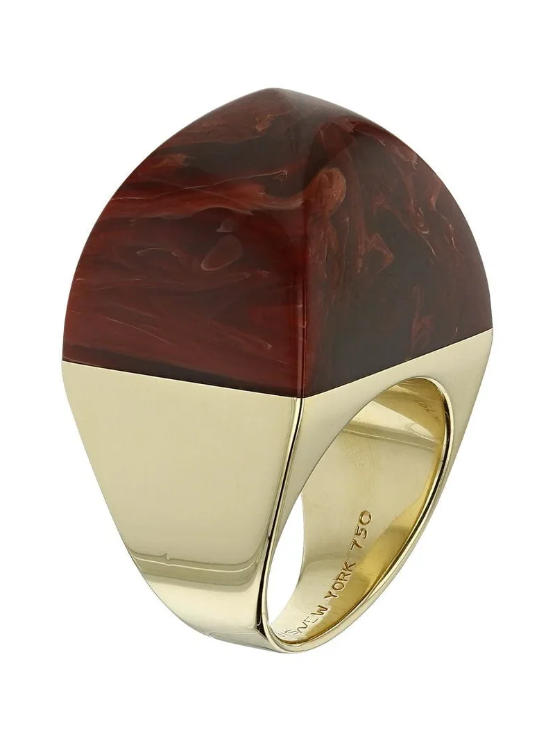Red Bakelite Kendall Ring