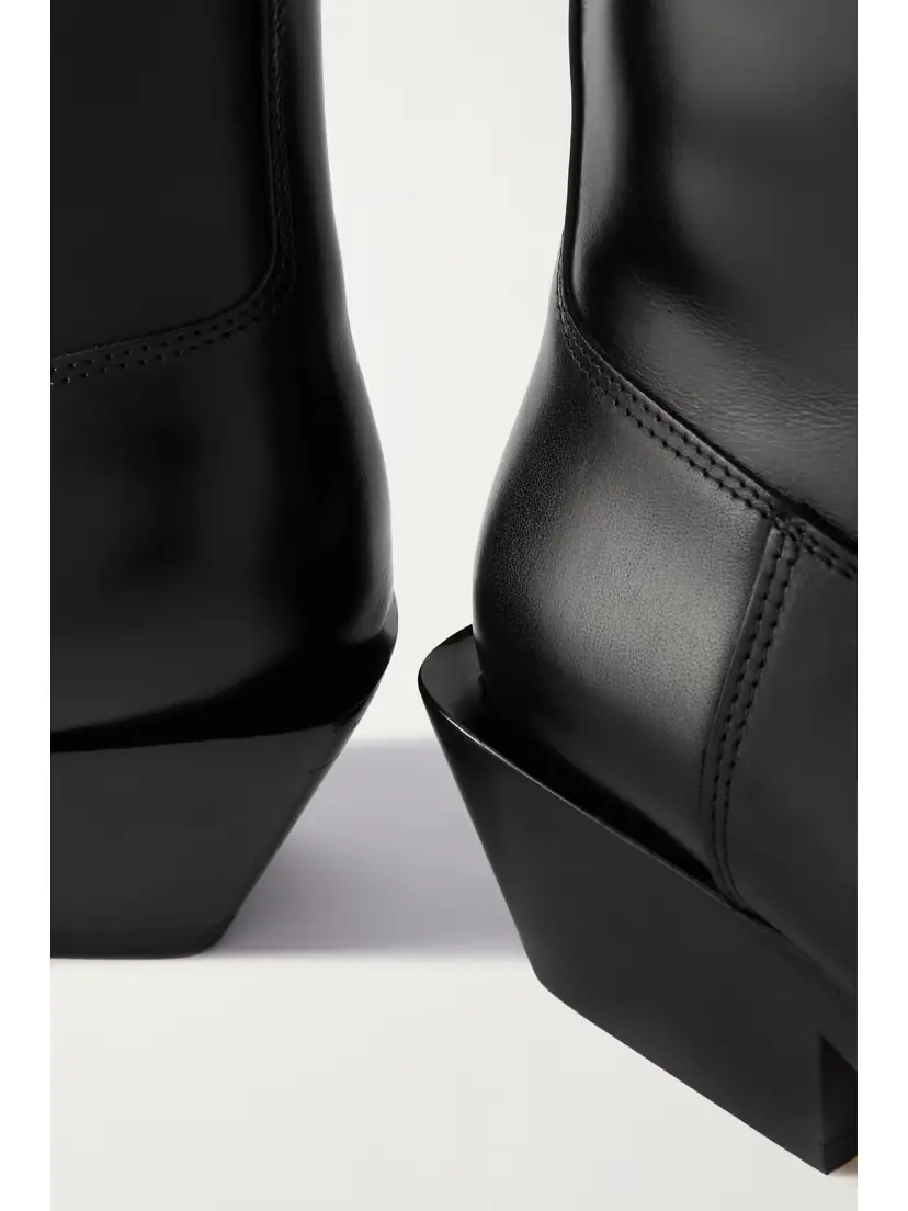 aeyde Luis Leather Ankle Boots | Thumbnail 4 aeyde Luis Leather Ankle Boots | Thumbnail 4