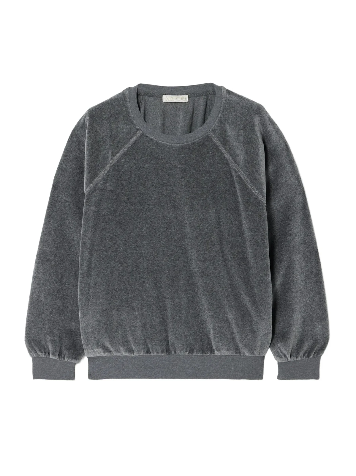 Cotton-blend Velour Sweater