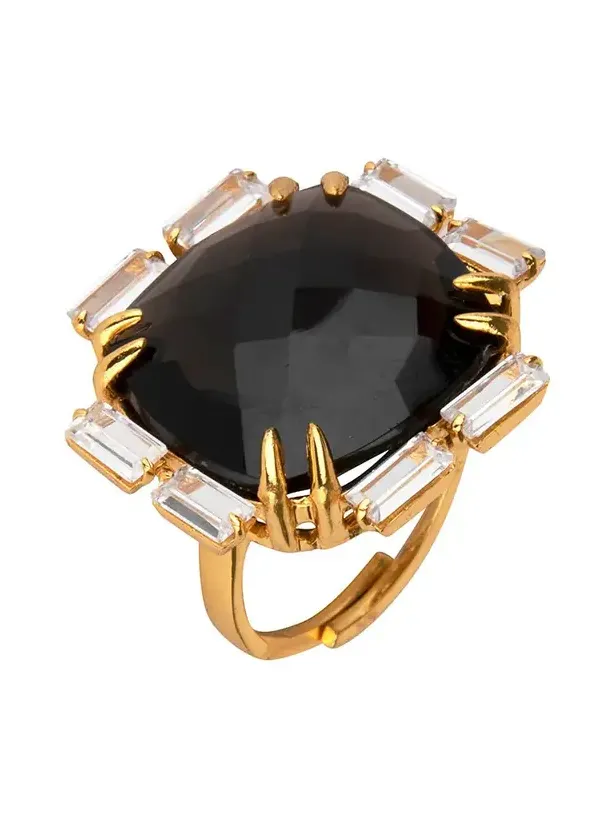 Onyx Quartz Lilith Ring Onyx Quartz Lilith Ring