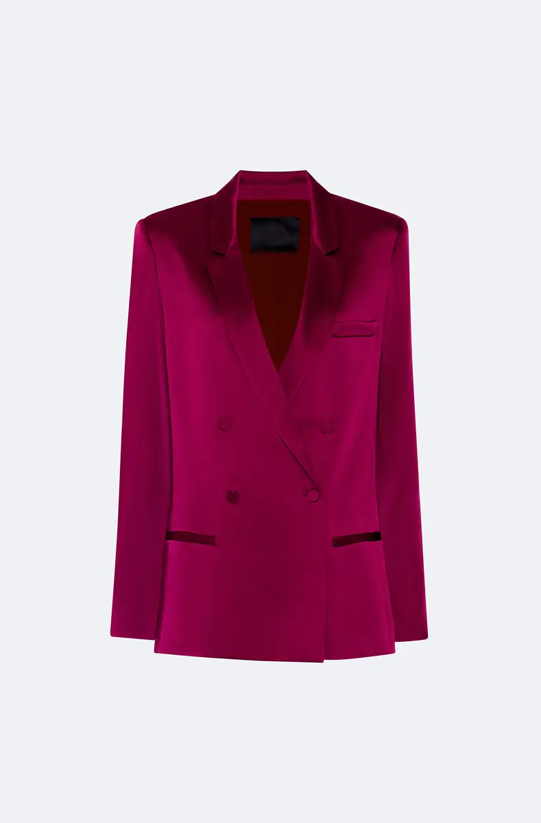 LAPOINTE Satin Blazer | Thumbnail 4 LAPOINTE Satin Blazer | Thumbnail 4