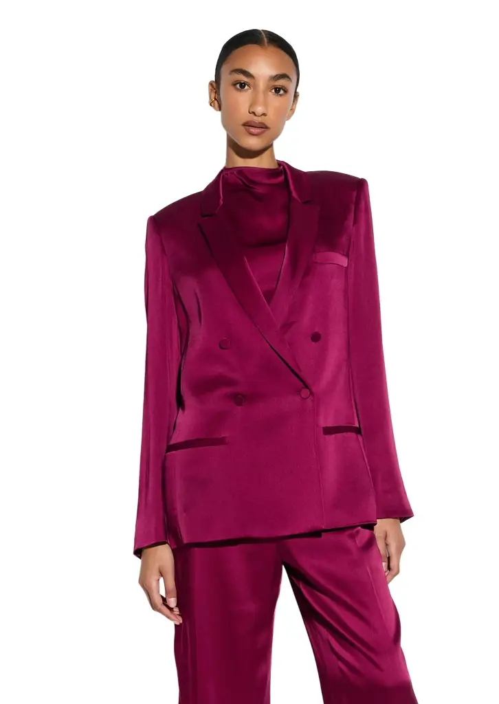 LAPOINTE Satin Blazer | Image 1 LAPOINTE Satin Blazer | Image 1
