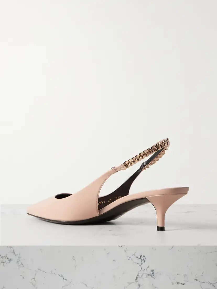 Gucci Signoria Embellished Leather Slingback Pumps | Thumbnail 3 Gucci Signoria Embellished Leather Slingback Pumps | Thumbnail 3
