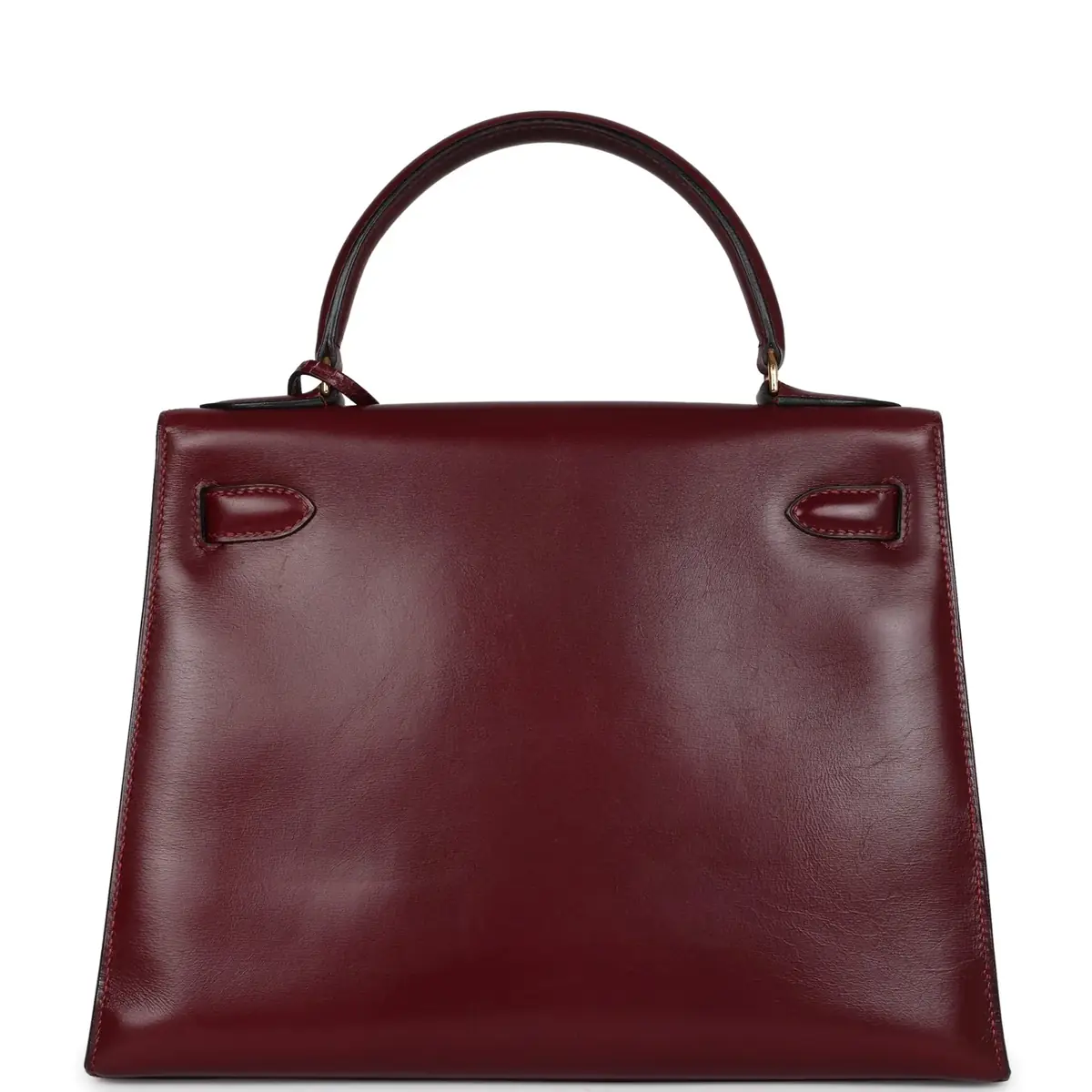 HERMÈS Vintage Hermes Kelly Sellier 28 Rouge H Box Gold Hardware | Thumbnail 5 HERMÈS Vintage Hermes Kelly Sellier 28 Rouge H Box Gold Hardware | Thumbnail 5