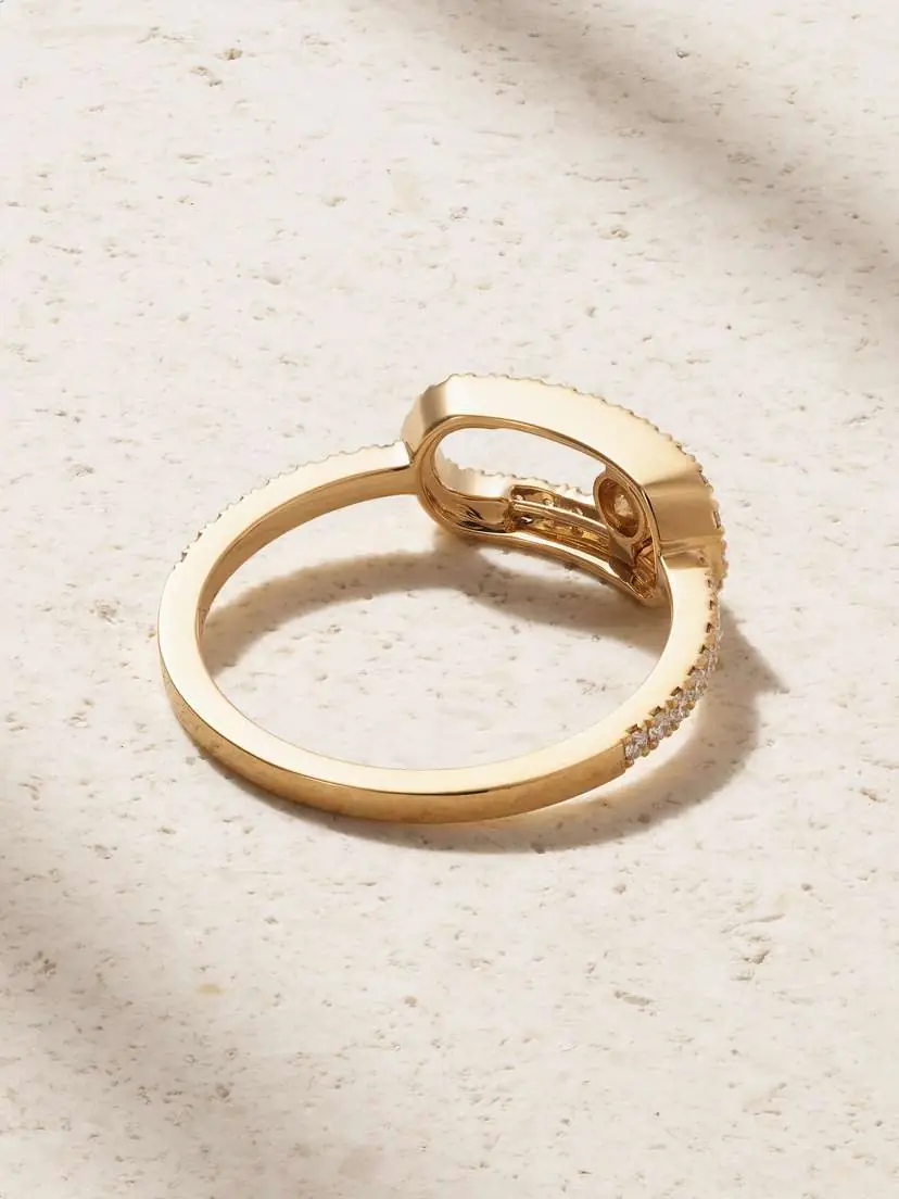 Messika Move Uno 18-karat Gold Diamond Ring | Thumbnail 3 Messika Move Uno 18-karat Gold Diamond Ring | Thumbnail 3
