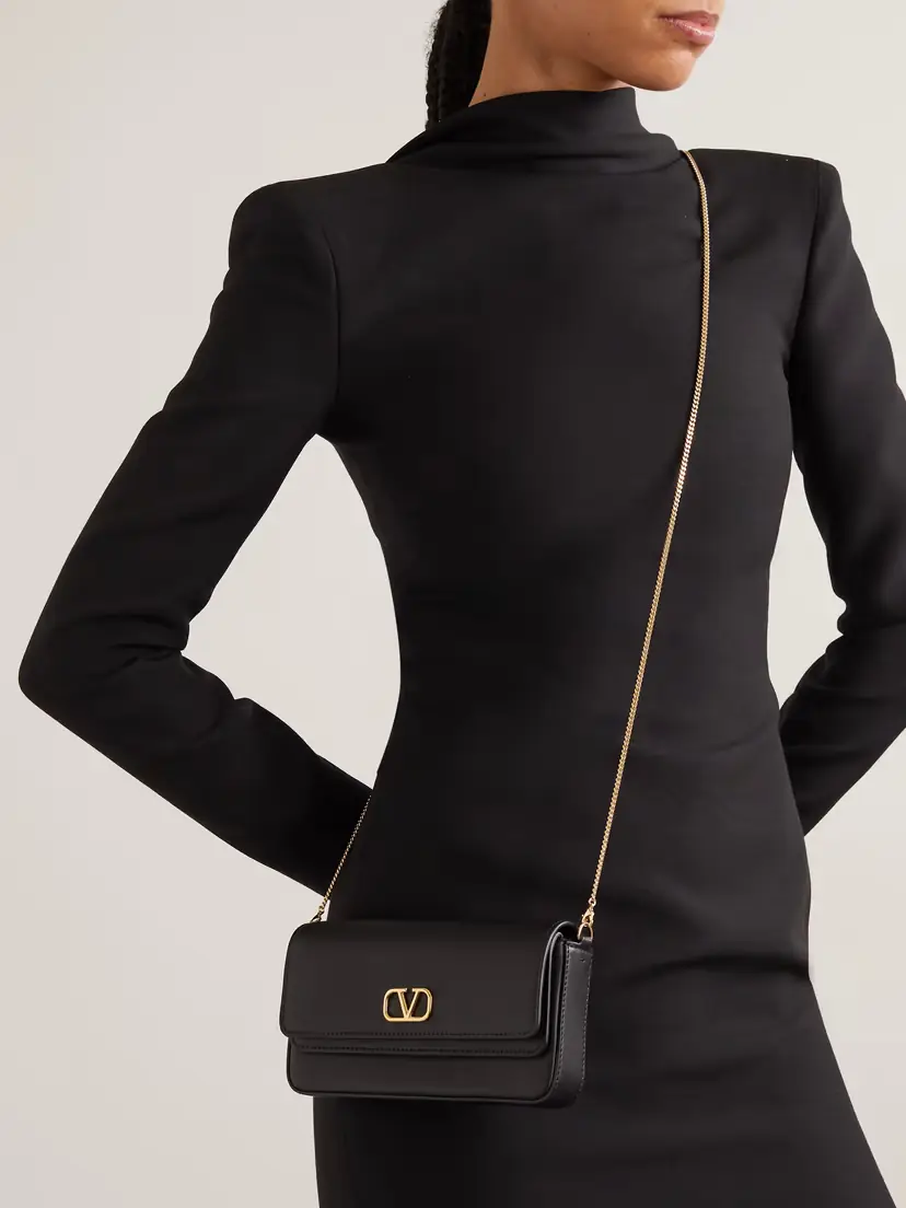 Valentino Garavani Vlogo Embellished Leather Mini Bag | Thumbnail 6 Valentino Garavani Vlogo Embellished Leather Mini Bag | Thumbnail 6