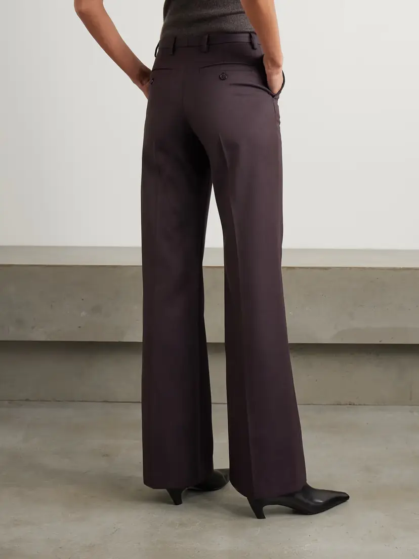 The Frankie Shop Lyra Twill Flared Pants | Thumbnail 4