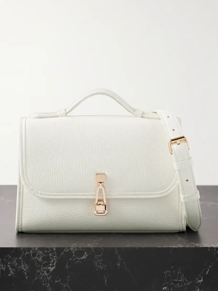 Gabriela Hearst Leonora Small Textured-leather Shoulder Bag | Image 1 Gabriela Hearst Leonora Small Textured-leather Shoulder Bag | Image 1