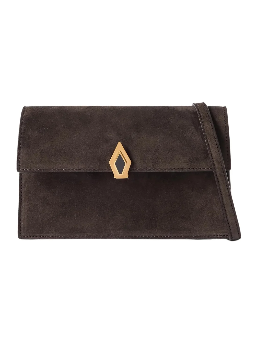 Parallel 22 Small Suede Shoulder Bag Parallel 22 Small Suede Shoulder Bag