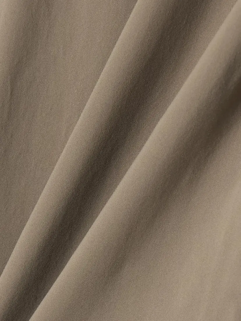 Skims Soft Smoothing Seamless Long Sleeve T-shirt - Truffle | Thumbnail 4