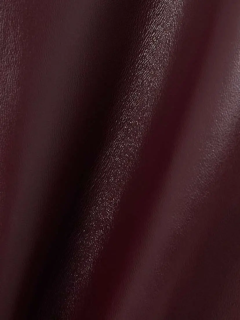 Chloé Cropped Leather Flared Pants | Thumbnail 4